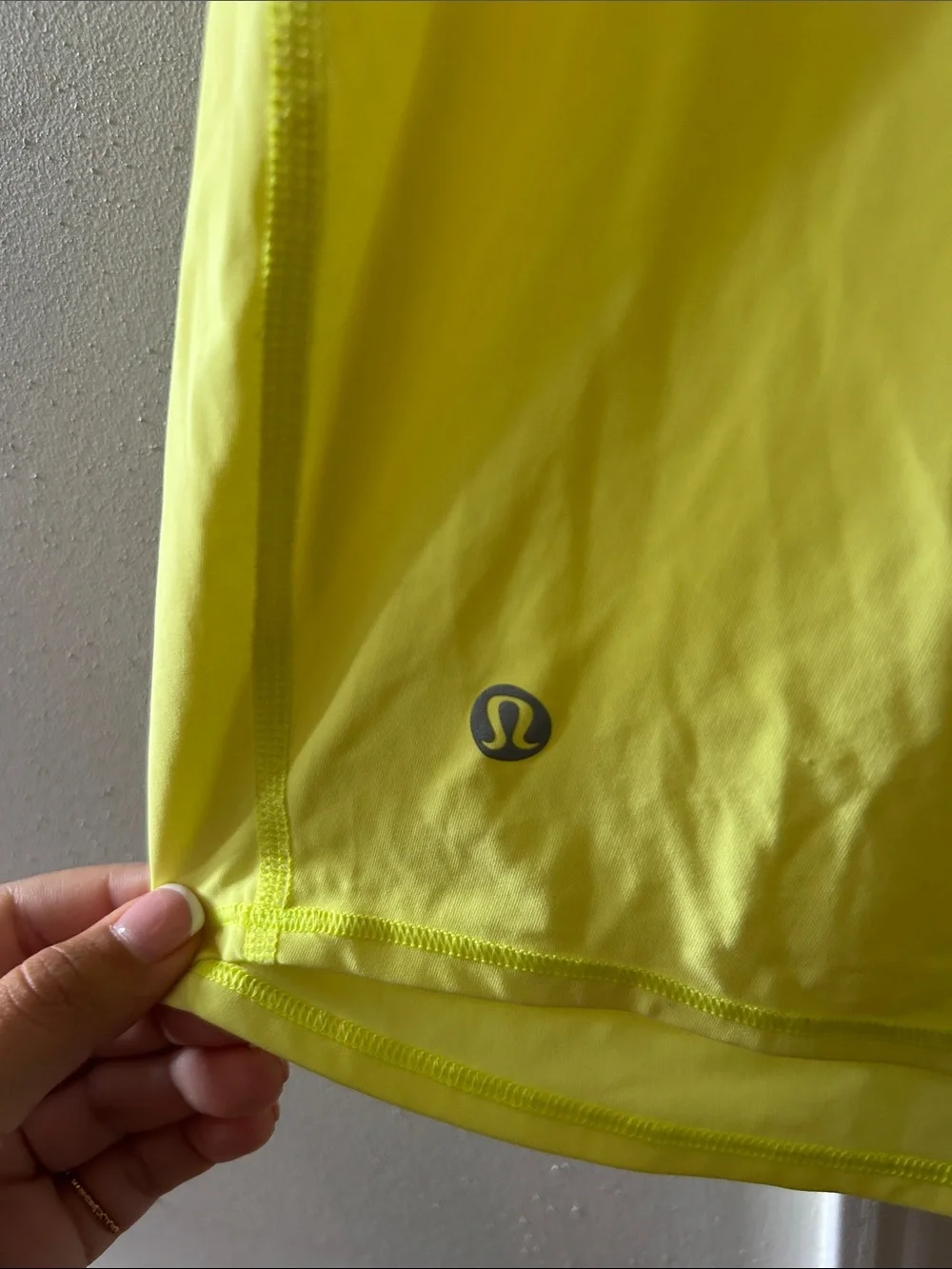 lululemon athletica Neon Yellow Sleeveless Tank